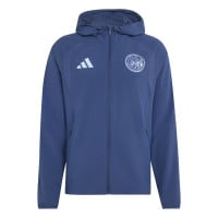 Survêtement de voyage adidas Ajax Tiro 2026-2027 bleu foncé bleu clair