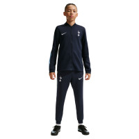 Nike Tottenham Hotspur Strike Trainingspak 2026-2027 Kids Donkerblauw Geel Lichtblauw Wit