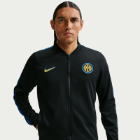 Nike Inter Milan Strike Trainingspak 2026-2027 Zwart Donkerblauw Goudgeel