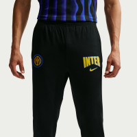 Nike Inter Milan Strike Trainingspak 2026-2027 Zwart Donkerblauw Goudgeel