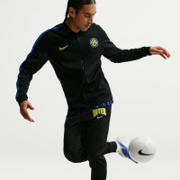Nike Inter Milan Strike Trainingspak 2026-2027 Zwart Donkerblauw Goudgeel