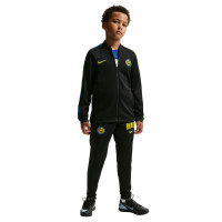 Nike Inter Milan Strike Trainingspak 2026-2027 Kids Zwart Donkerblauw Goudgeel