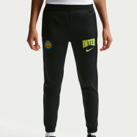 Nike Inter Milan Strike Trainingspak 2026-2027 Kids Zwart Donkerblauw Goudgeel