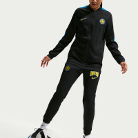 Nike Inter Milan Strike Trainingspak 2026-2027 Kids Zwart Donkerblauw Goudgeel