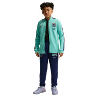 Nike FC Barcelona Strike Trainingspak 2026-2027 Kids Lichtgroen Donkerblauw Rood
