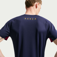 Nike FC Barcelona Strike Trainingsset 2026-2027 Donkerblauw Rood Geel