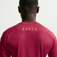 Nike FC Barcelona Strike Trainingsset 2026-2027 Rood Donkerblauw Geel