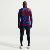 Nike FC Barcelone Strike Pantalon d'Entraînement 2026-2027 Bleu Foncé Rouge Jaune