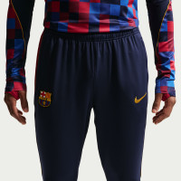 Nike FC Barcelone Strike Pantalon d'Entraînement 2026-2027 Bleu Foncé Rouge Jaune