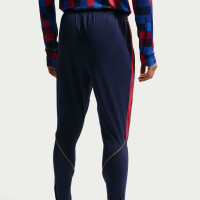 Nike FC Barcelone Strike Pantalon d'Entraînement 2026-2027 Bleu Foncé Rouge Jaune