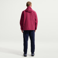 Nike FC Barcelona Tech Woven Trainingspak Hooded Full-Zip 2026-2027 Rood Donkerblauw Geel