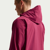 Nike FC Barcelona Tech Woven Trainingspak Hooded Full-Zip 2026-2027 Rood Donkerblauw Geel