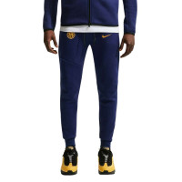 Pantalon de survêtement polaire Nike Inter Milan Tech 2026-2027 bleu foncé noir doré jaune