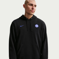 Survêtement à capuche Nike Inter Milan Club Sportswear 2026-2027 noir bleu foncé blanc