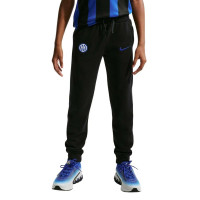 Nike Inter Milan Club Sportswear Joggingbroek 2026-2027 Kids Zwart Donkerblauw