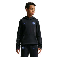 Sweat à capuche Nike Inter Milan Club Sportswear 2026-2027 pour Enfants, noir et bleu foncé
