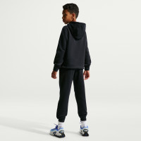 Survêtement à capuche Nike Inter Milan Club Sportswear 2026-2027 pour Enfants, noir et bleu foncé
