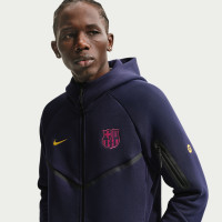 Gilet polaire Nike FC Barcelona Tech 2026-2027 bleu foncé noir jaune rose