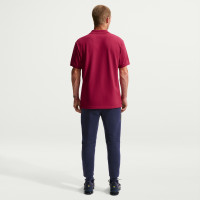 Pantalon de survêtement en polaire Nike FC Barcelona Tech 2026-2027 bleu foncé noir jaune rose