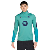 Nike FC Barcelona Strike Trainingspak 1/4-Zip 2026-2027 Licht Turquoise Donkerblauw