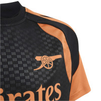 adidas Arsenal Maillot d'Entraînement 2026-2027 Enfants Noir Orange