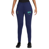 Nike FC Barcelona Strike Trainingspak 1/4-Zip 2026-2027 Dames Licht Turquoise Donkerblauw