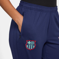 Nike FC Barcelona Strike Trainingspak 1/4-Zip 2026-2027 Dames Licht Turquoise Donkerblauw