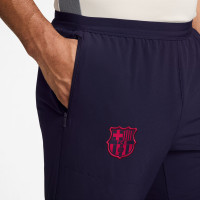 Nike FC Barcelona City Side Trainingsbroek 2026-2027 Donkerblauw Goudgeel Roze