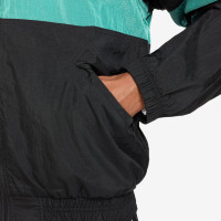 Nike FC Barcelona Repel Woven Trainingspak 1996 Zwart Lichtgroen Goudgeel