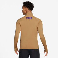 Survêtement Nike FC Barcelona Strike 1/4-Zip 2026-2027 Doré Noir Violet