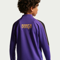 Survêtement Nike FC Barcelona Strike 1/4-Zip 2026-2027 pour Enfants, violet, noir, or