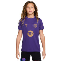 Nike FC Barcelona Strike Trainingsshirt 2026-2027 Kids Paars Goud Zwart