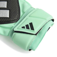 adidas Predator Match Fingersave Keepershandschoenen Kids Mintgroen Zwart Zilver