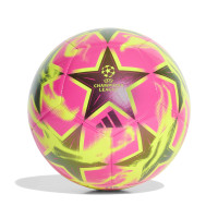 adidas UEFA Champions League Club Ballon de Foot Taille 5 2026-2027 Rose Noir Jaune
