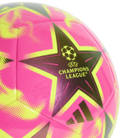 adidas UEFA Champions League Club Ballon de Foot Taille 5 2026-2027 Rose Noir Jaune