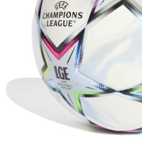 adidas UEFA Champions League League J290 Ballon de Foot Taille 5 2026-2027 Blanc Noir Multicolore