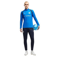 PUMA Olympique Marseille Pantalon d'Entraînement 2026-2027 Bleu Foncé Blanc