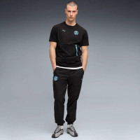 PUMA Olympique Marseille Pumatech Woven Pantalon d'Entraînement 2026-2027 Noir Bleu