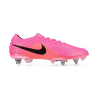 Nike Tiempo Maestro Elite Crampons Vissés Chaussures de Foot (SG) Rose Vif Noir