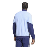 Veste d'entraînement adidas Ajax Presentation 2026-2027 bleu clair bleu foncé