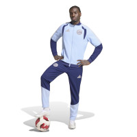 Survêtement de présentation adidas Ajax 2026-2027 bleu clair bleu foncé