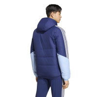 adidas Ajax Winterjas 2026-2027 Donkerblauw Lichtblauw