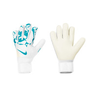 Nike Vapor Grip3 Gants de Gardien de But Blanc Turquoise