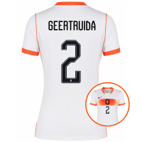 Chemise Nike Netherlands Geertruida 2 Away 2026-2028 pour femmes