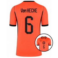 Maillot Nike Netherlands Van Hecke 6 Home 2026-2028