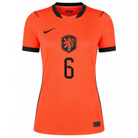 Chemise Nike Netherlands Van Hecke 6 Home 2026-2028 pour femmes