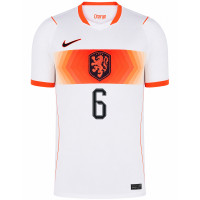 Maillot Nike Van Hecke 6 Away Pays-Bas 2026-2028