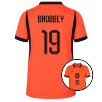 Maillot Nike Netherlands Brobbey 19 Home 2026-2028 pour Enfants