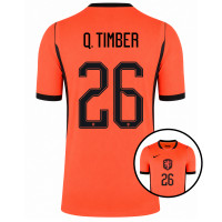 Maillot Nike Netherlands Q. Timber 26 Home 2026-2028