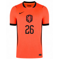 Maillot Nike Netherlands Q. Timber 26 Home 2026-2028